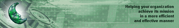 Green Moon Solutions masthead.  Helping your organization achieve its mission in a more efficient and effective manner.